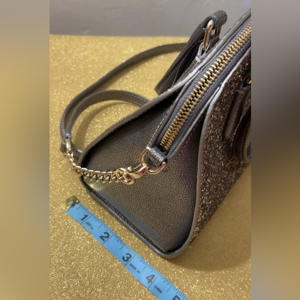 NWOT Kate Spade Chunky Glitter Dome Crossbody Satchel - Picture 8 of 17